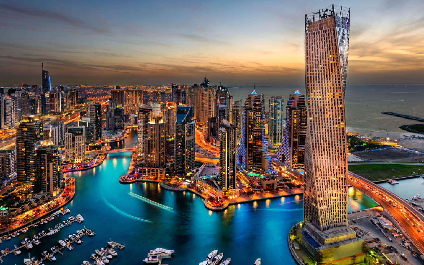 Dubai Annual Property Sales Report 2024 shows that dubai marina is the top area for luxury apartments