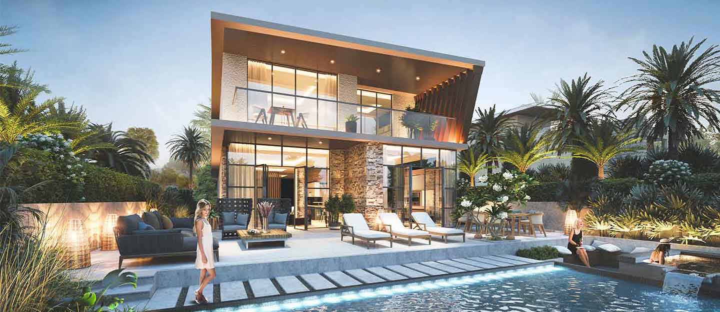 فيلا فاخرة بتصميم عصري محاطة بمناظر طبيعية خضراء