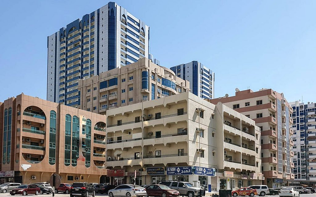 مباني في منطقة عجمان وسط المدينة