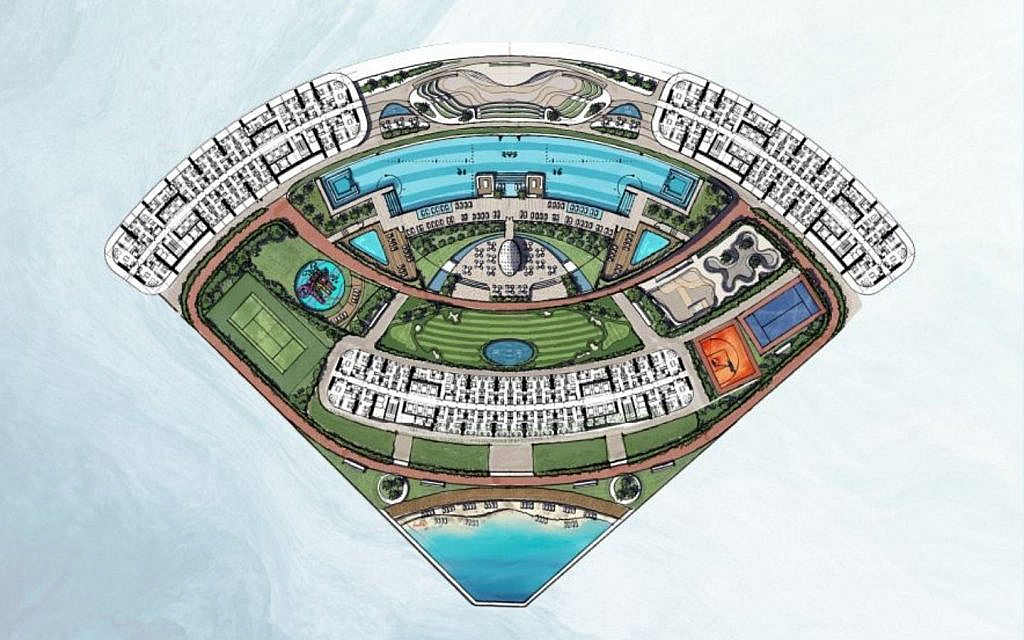 Master plan of Binghatti Skyrise