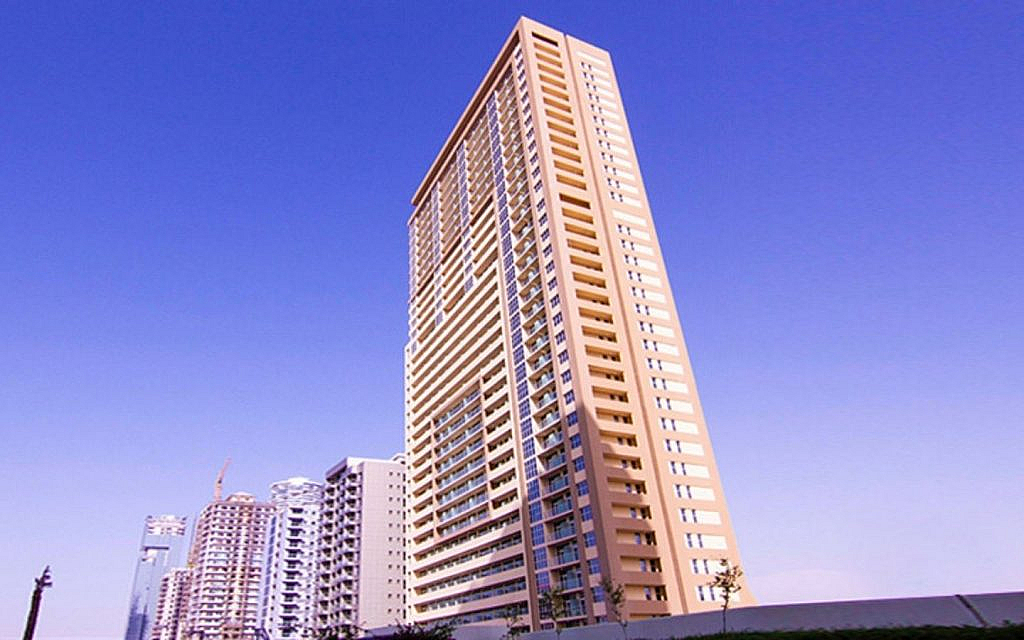 View of DAMAC Ghalia from the road