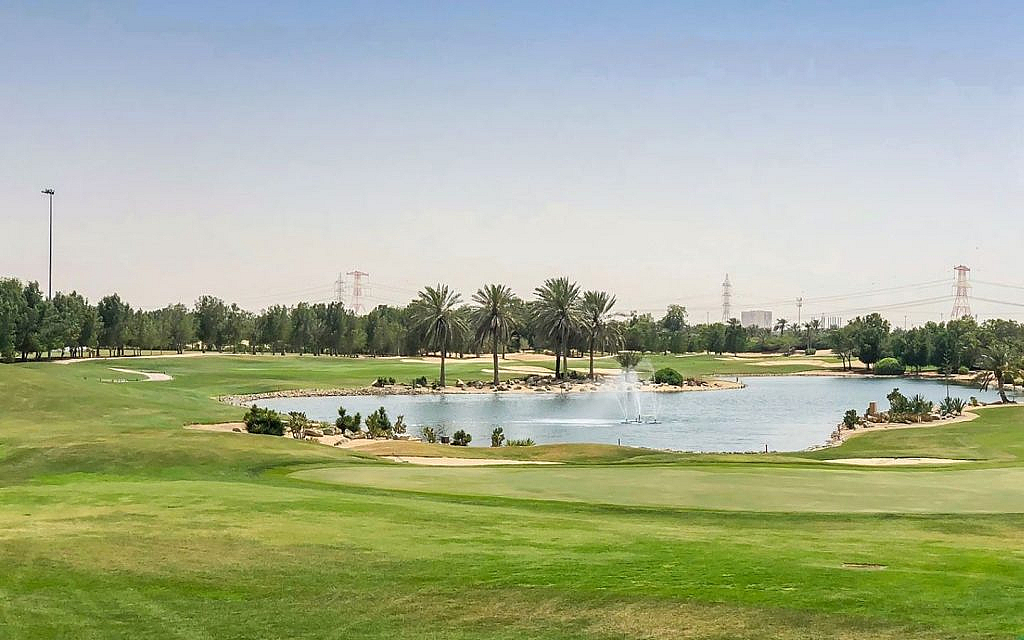 Abu Dhabi Golf Course in Khalifa City