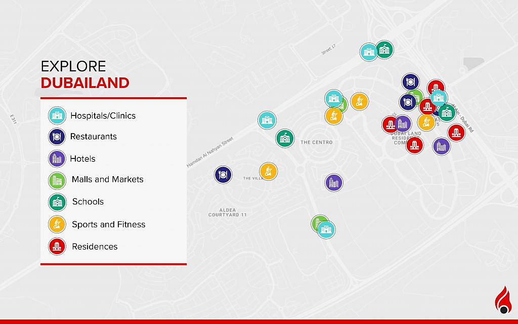 A bird's eye view of Dubailand