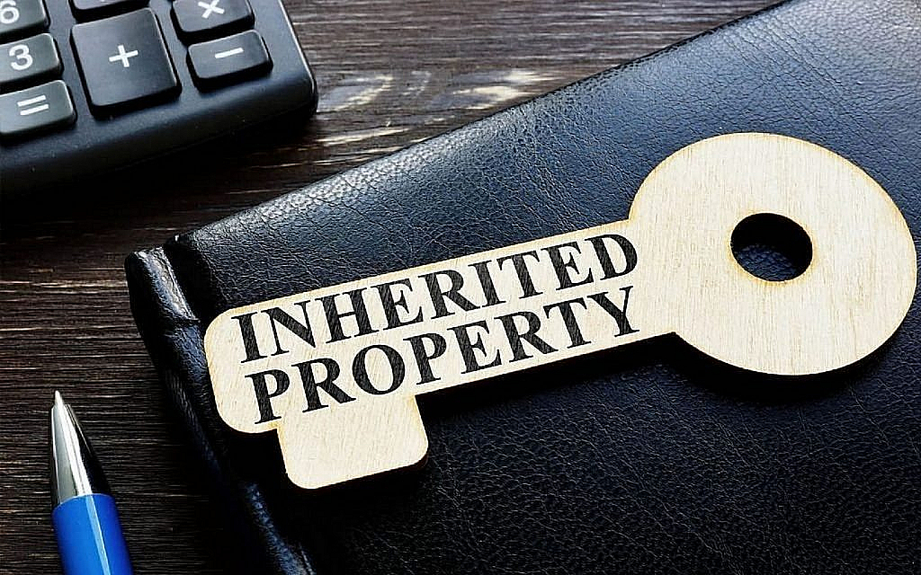 inherited property written on a key