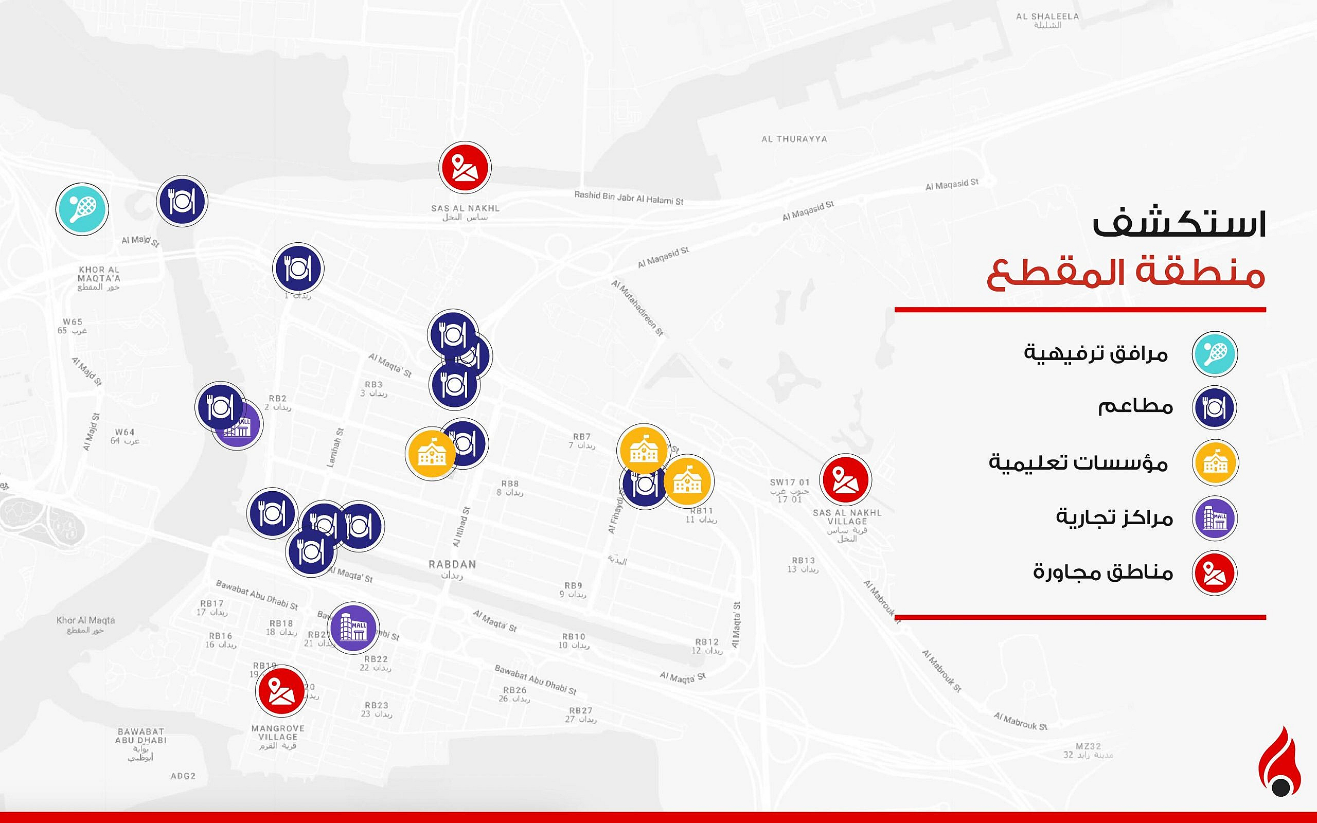 انفوجرافيك منطقة المقطع
