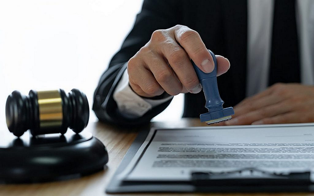 Authorities approving a structural licence by stamping it