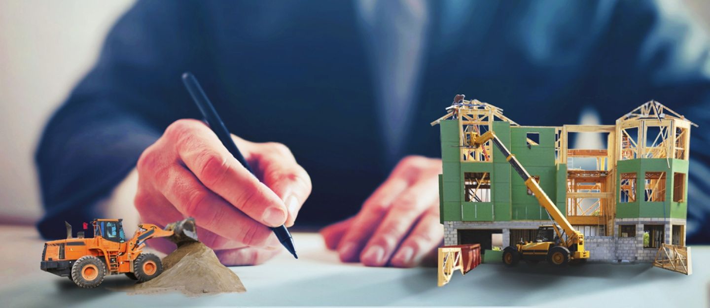 Late-night construction permit application in Dubai