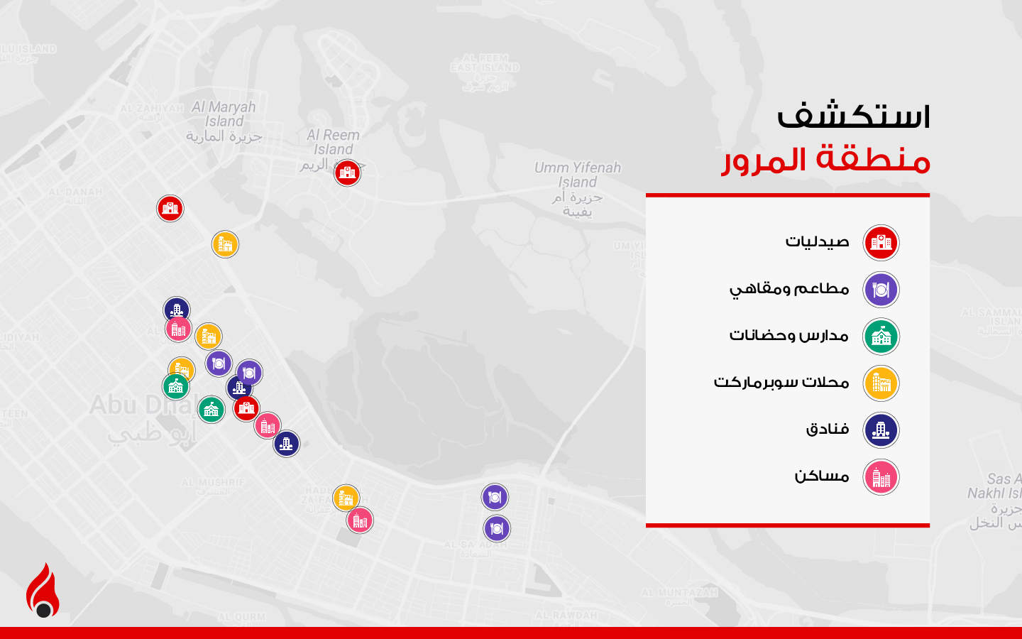 انفوجرافيك منطقة المرور