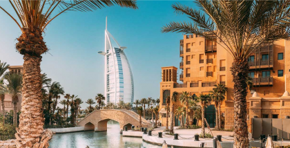إطلالة على البرج العرب