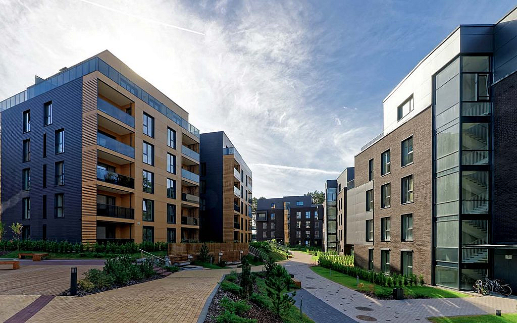 Dubai flats to rent or buy near route 2020