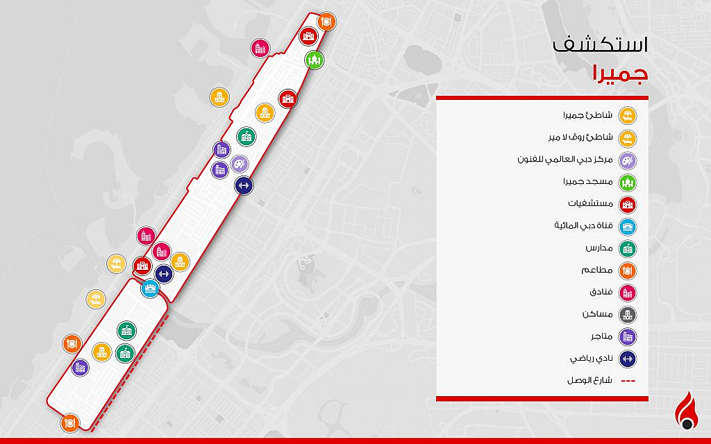 منطقة جميرا في دبي