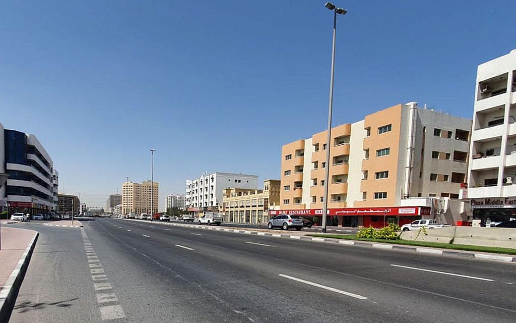 A series of mid-rise apartment complexes in Al Qusais