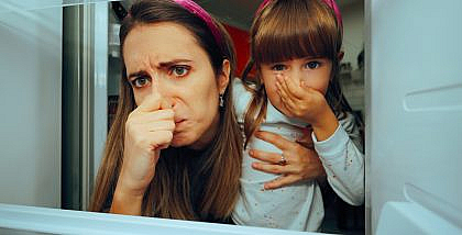 ازالة الروائح الكريهة من الثلاجة