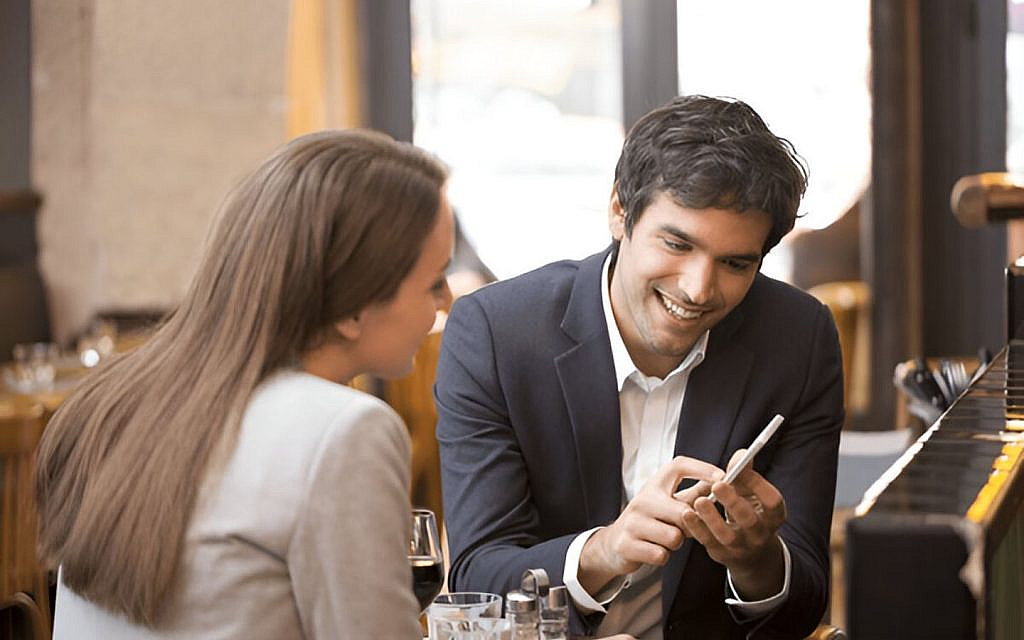 Residents of a branded residence talking to each other