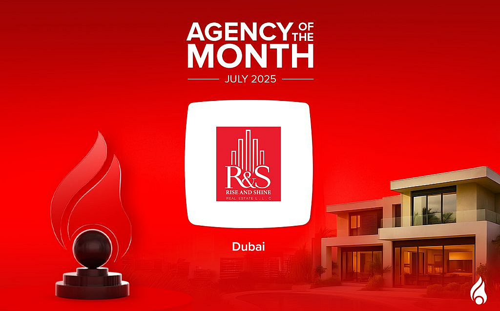 Rise and Shine realty is the Agency of the month dubai July 2025