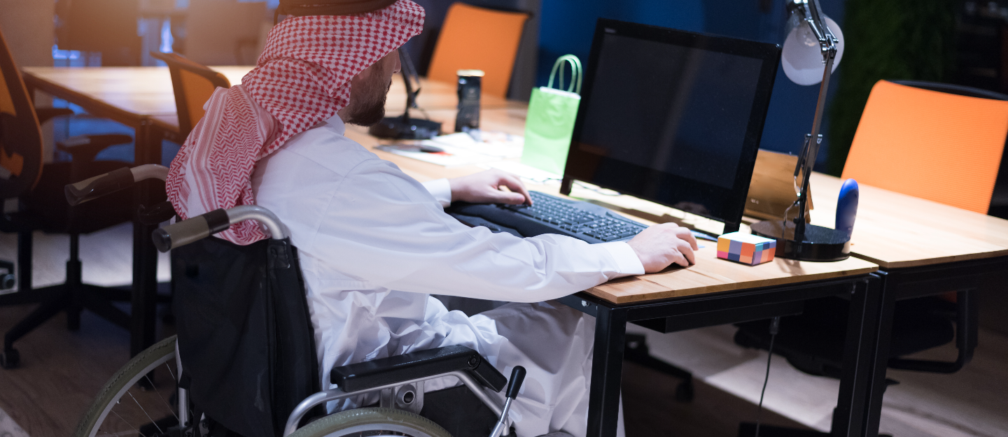 شخص من ذوي الهمم