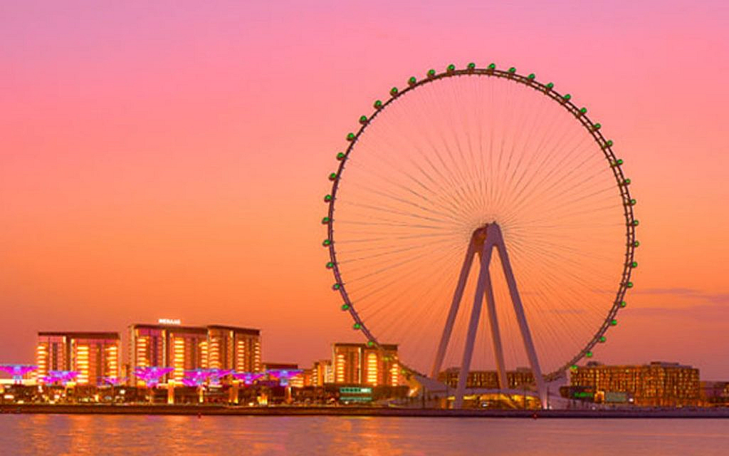 several apartments with sea and Ain Dubai view are available