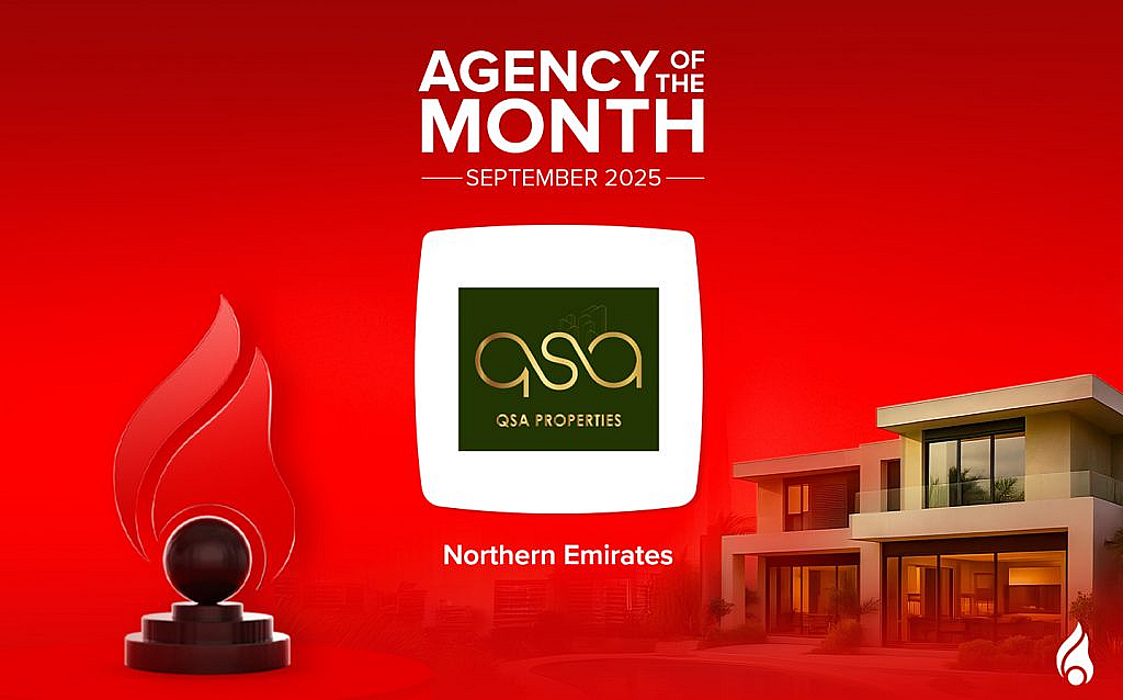 QSA properties wins the agency of the month award from the northern emirates
