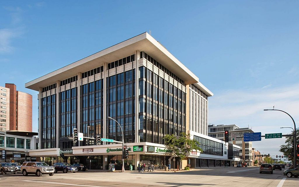 Corner view of South Broadway