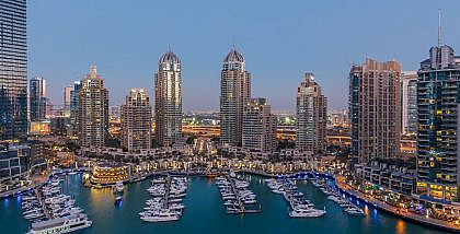 أبراج منطقة دبي مارينا
