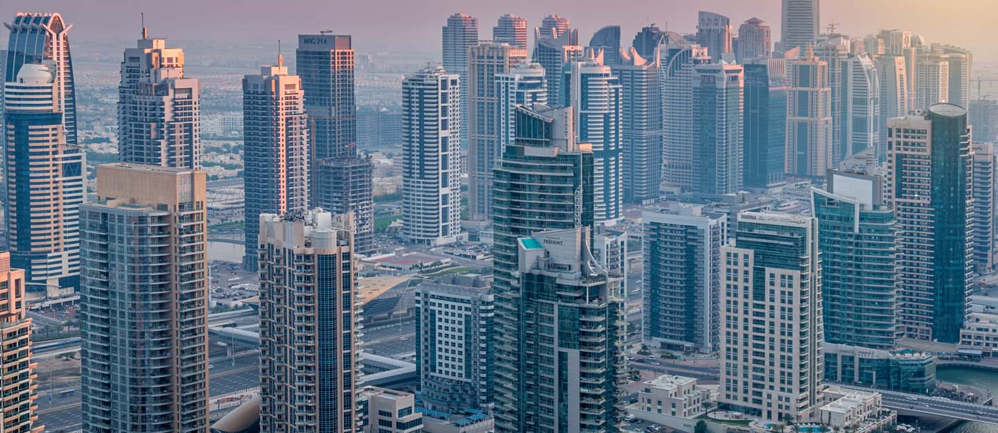 مباني في مدينة دبي الرياضية