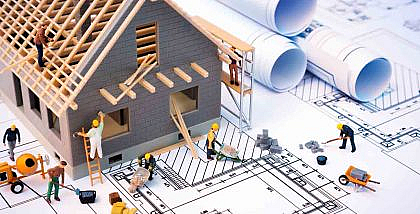 رسم لمخطط بناء