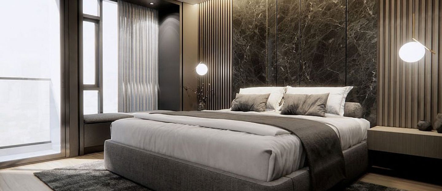 furnished bedroom