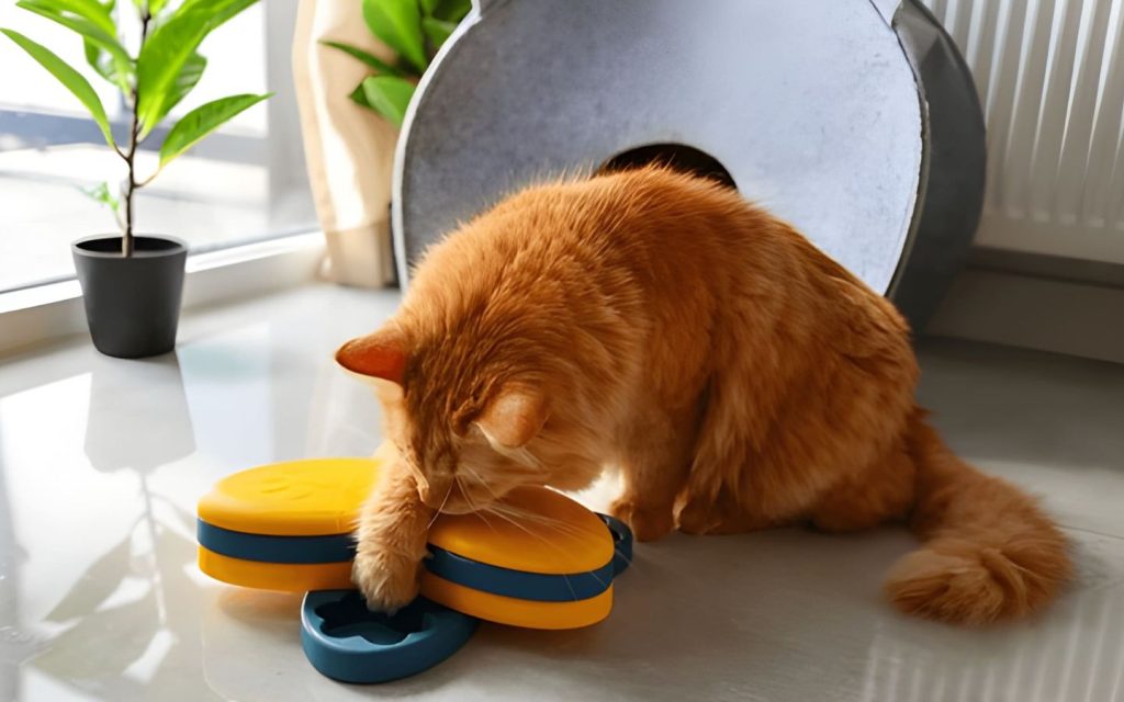 Keep apartment pets active with play and walks to prevent boredom.