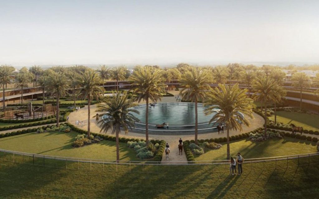Aerial view of Green Core of Grand Polo Club & Resort 