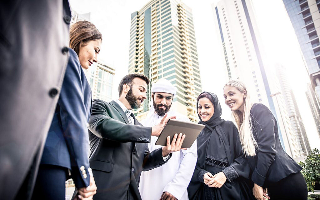 real estate agents talking