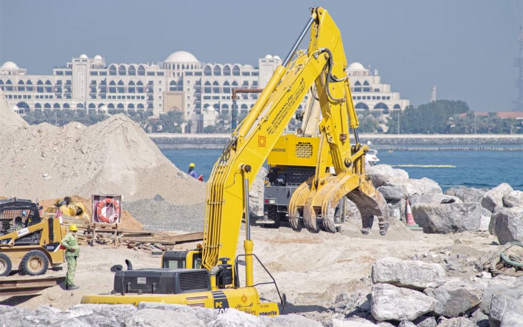 Dubai offshore island development
