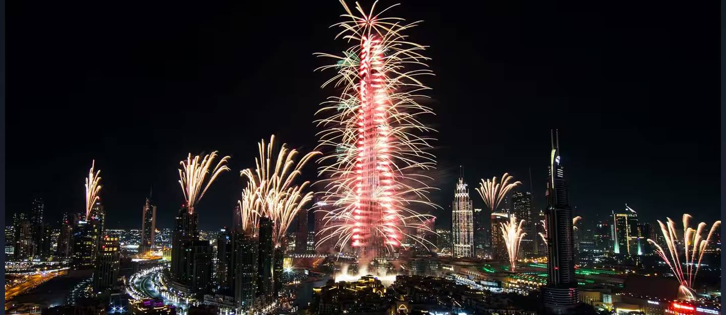 Short-term rentals near New Year Celebrations in Dubai