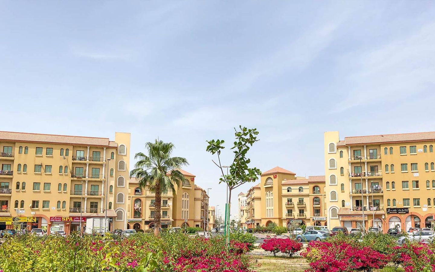 Apartment complexes in International City