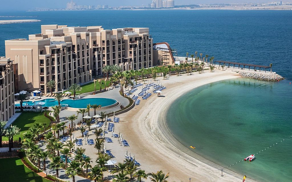 overview of al marjan island in RAK