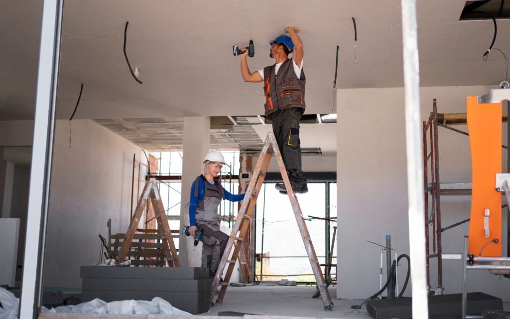Property management company maintaining a unit