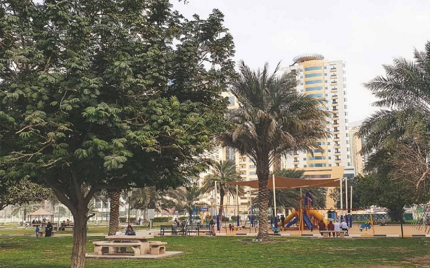 منطقة سكنية في النهدة