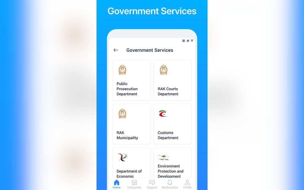 Residents and property owners can use the mRAK App Ras Al Khaimah to pay municipality fees