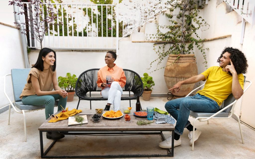 Tenants using shared amenities