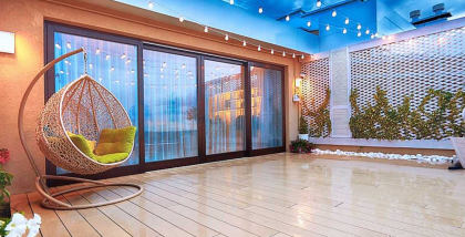 weather-proof outdoor spaces