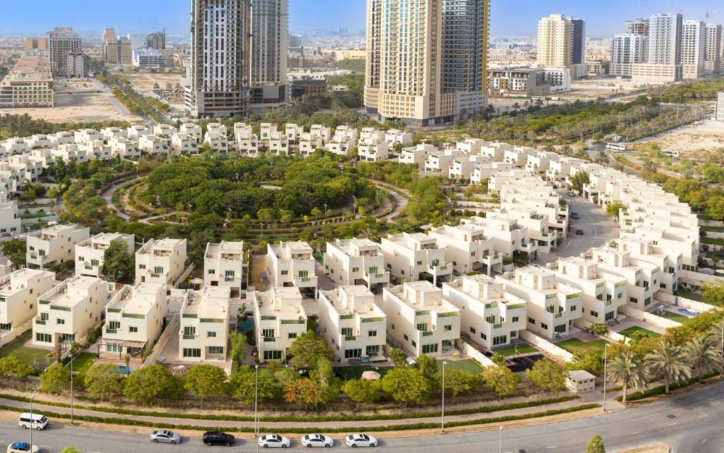 Aerial view of JVC