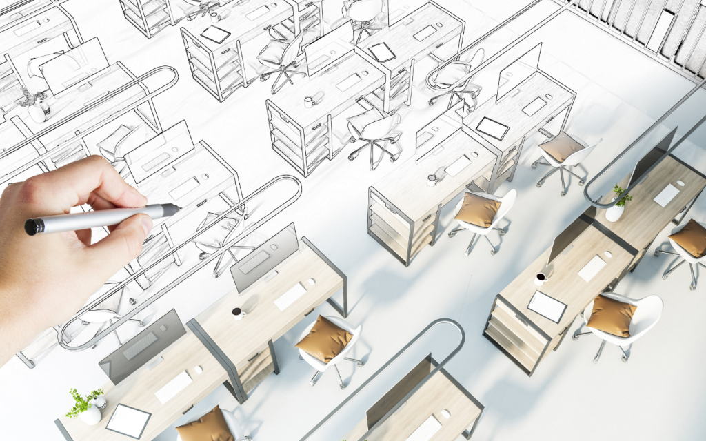 office interior fit-out or renovation