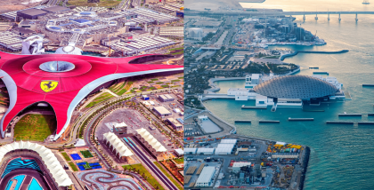 جزيرة ياس وجزيرة السعديات