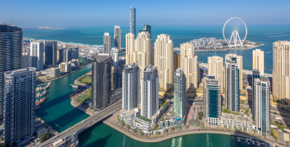 أبراج منطقة دبي مارينا