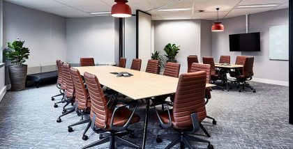 Office fit-out companies in Ras Al Khaimah work on interior