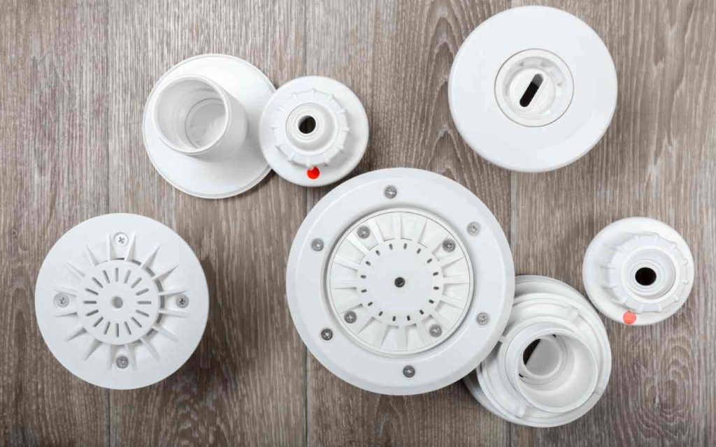 different types of fire and smoke sensors