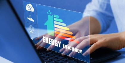 Picture of woman looking up Green building certifications in UAE online