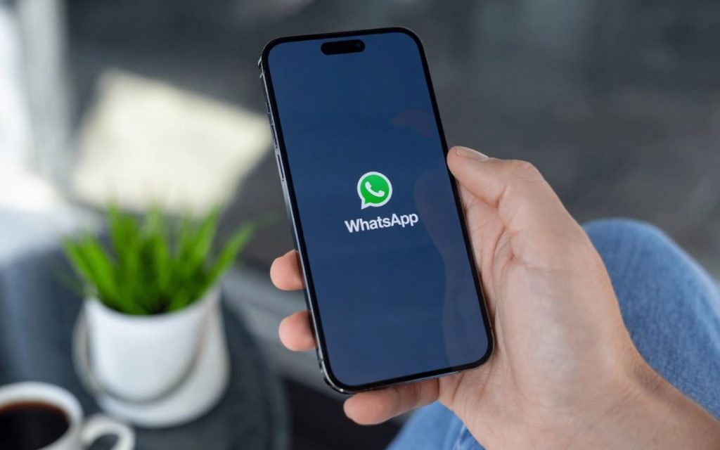 WhatsApp on mobile used for tenant rights communication in the UAE