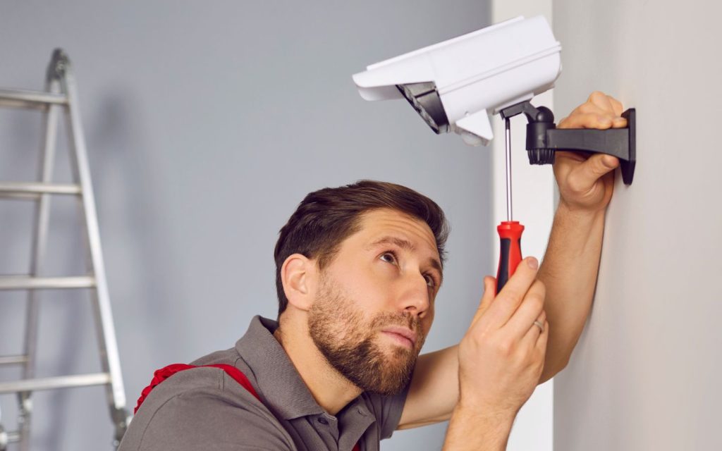 man from one of the CCTV installation companies in RAK