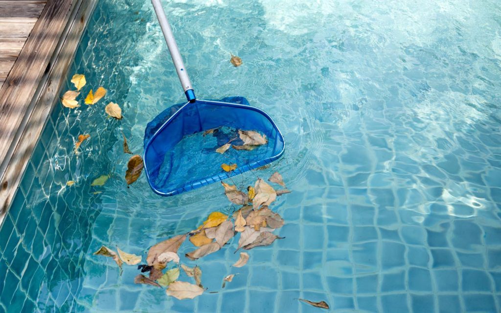 pool cleaning is essential during summers