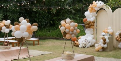 Birthday theme set by a home event management company in Abu Dhabi